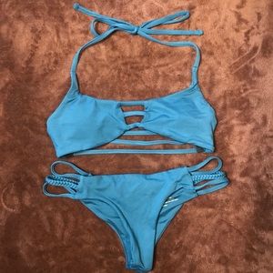 Midori bikini Mau Loa top Emmie bottoms / Riviera